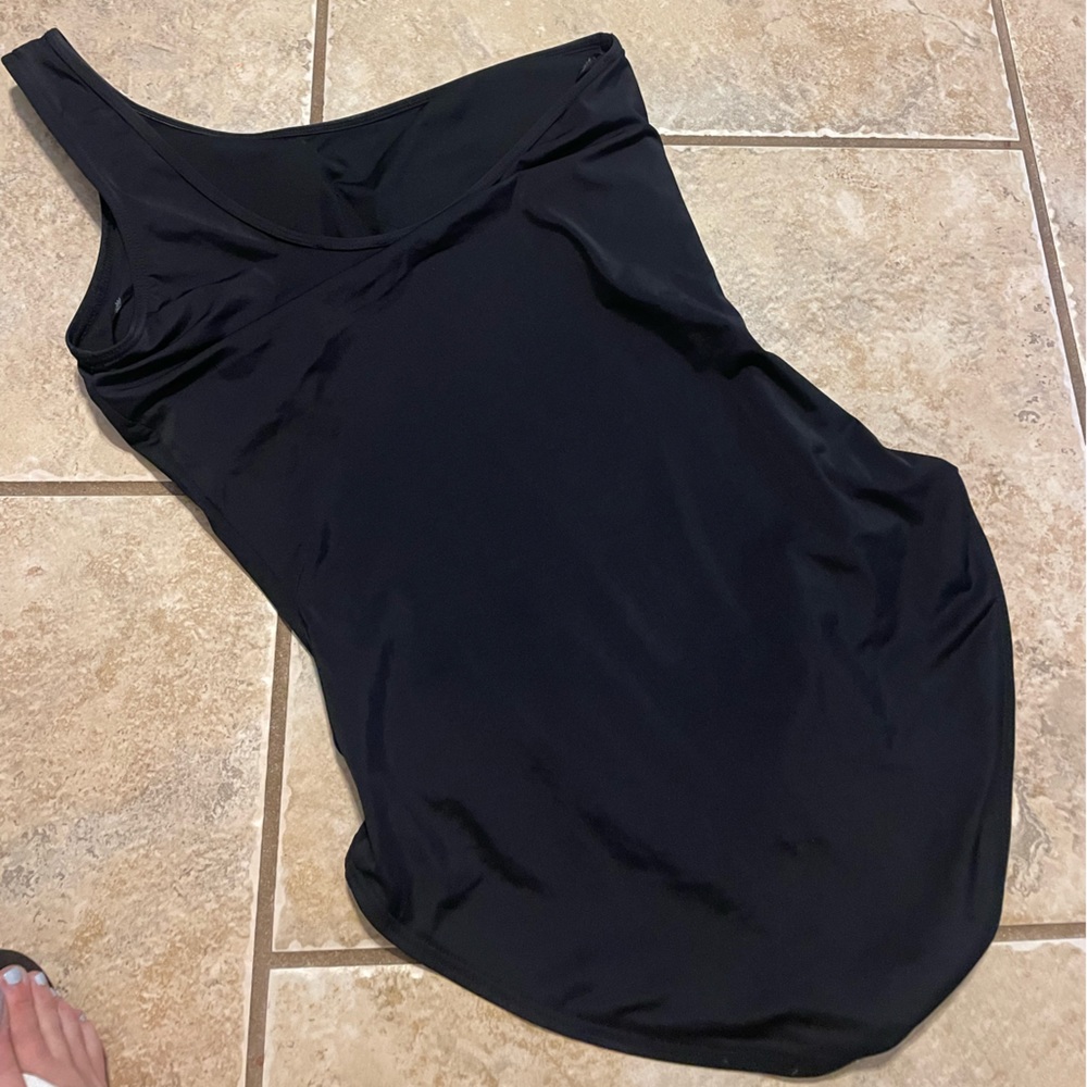 Spanx One Piece One Shoulder Swimsuit Gem